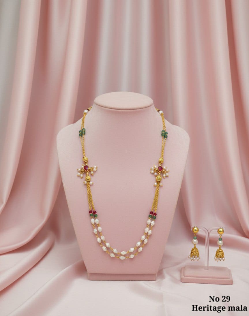 Traditional Pearl Necklace 25